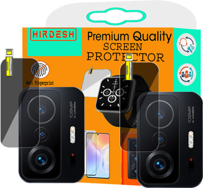 HIRDESH Back Camera Lens Glass Protector for MI 11T PRO 5G(Pack of: 2)