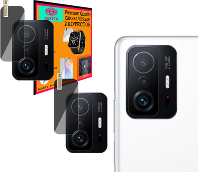 DAFFIN Back Camera Lens Glass Protector for Xiaomi 11T Pro 5G(Pack of: 2)