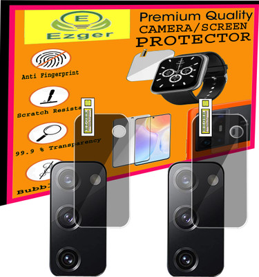 EZGER Back Camera Lens Glass Protector for Samsung Galaxy S20 FE 5G(Pack of: 2)