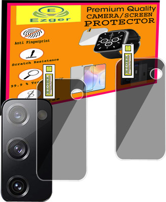 EZGER Back Camera Lens Glass Protector for Samsung Galaxy S20 FE 5G(Pack of: 2)