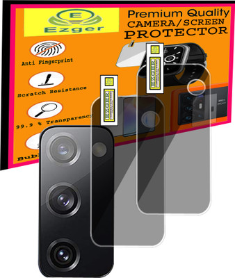 EZGER Back Camera Lens Glass Protector for Samsung Galaxy S20 FE 5G(Pack of: 2)