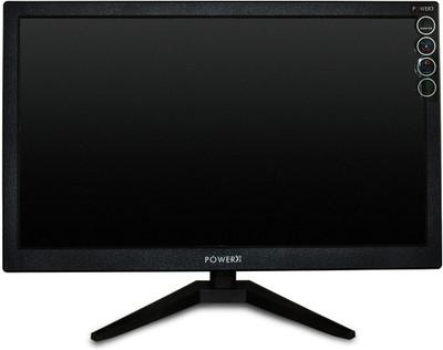 powerx 18.5 inch HD Monitor (LED Monitor PLEM0WB-185 (18.5) – BLACK) (Response Time: 8 ms)