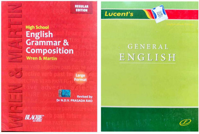 Combo Pack Wren & Martin High School English Grammar And Composition Book & Lucent's General English(Paperback, NDVPrasada Rao, AK Thakur)