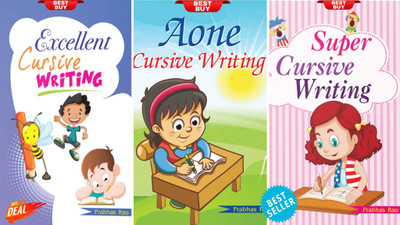 Excellent Cursive Writing + Aone Cursive Writing + Super Cursive Writing (Set Of 3 Books)(Bundles, Prabhas Rao, Prabhas Rao, Prabhas Rao) Excellent Cursive Writing + Aone Cursive Writing + Super Cursive Writing (Set Of 3 Books)(Bundles, Prabhas Rao, Prabhas Rao, Prabhas Rao)