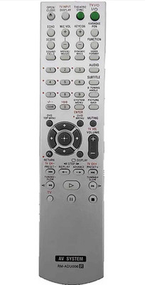 MG ENTERPRISE RM-ADU006 COMPATIBLE foe av system  remote controller sony Remote Controller(gray)