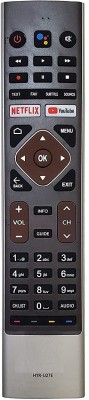 Ehop HTR-U27E Voice Remote for LCD LCD Smart TV E32K6600SG LE43K6700UG Haier Remote Controller(Black)