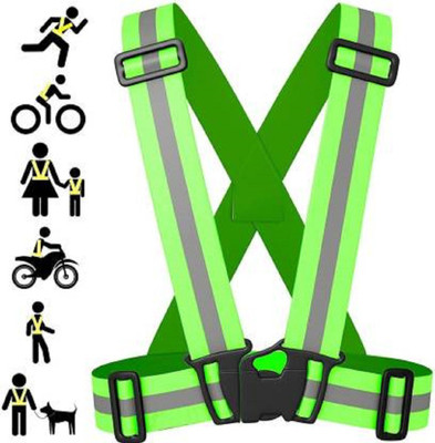 AGS MART VEST-01 Safety Jacket(GREEN)
