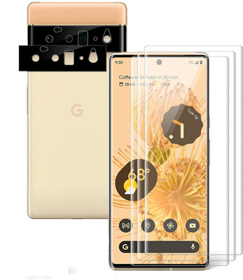 CASEKOO Front and Back Tempered Glass for Google Pixel 6 Pro(Pack of 2)