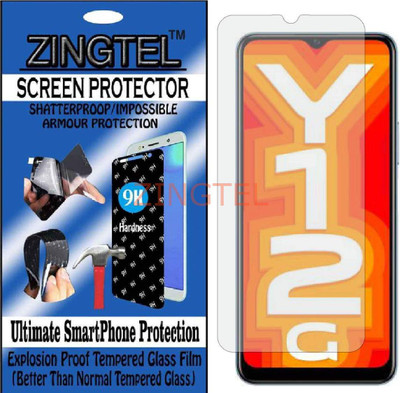 ZINGTEL Impossible Screen Guard for VIVO Y12G(Pack of 1)
