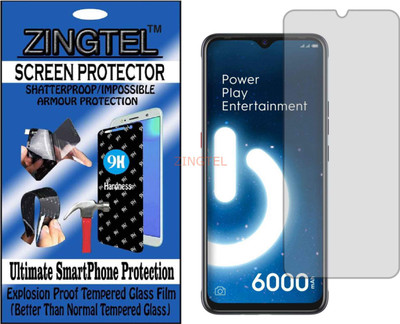 ZINGTEL Impossible Screen Guard for TECNO POUVOIR 4 PRO(Pack of 1)