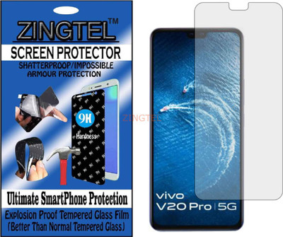 ZINGTEL Impossible Screen Guard for VIVO V20 PRO 5G(Pack of 1)