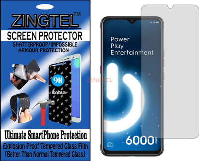 ZINGTEL Impossible Screen Guard for TECNO SPARK POWER 2 LC8(Pack of 1)