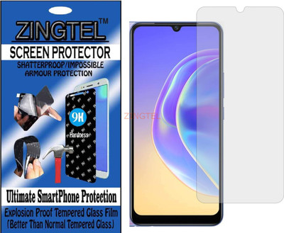 ZINGTEL Impossible Screen Guard for VIVO V21 E(Pack of 1)