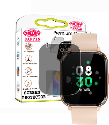 daffin Screen Guard for Fire-Boltt Ninja 2(Pack of 1)