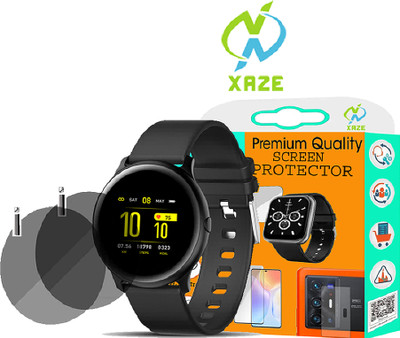XAZE Screen Guard for Gionee STYLFIT GSW7 Smartwatch screen guard(Pack of 2)