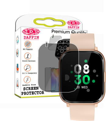 daffin Screen Guard for Fire-Boltt Ninja 2(Pack of 1)