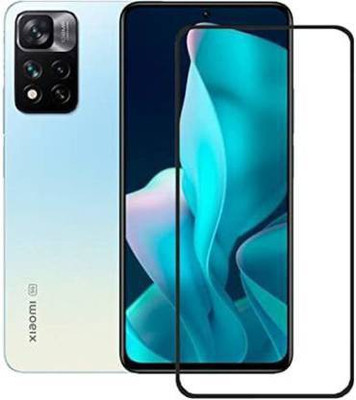 LIKEDESIGN Edge To Edge Tempered Glass for Mi 11i Hypercharge, Xiaomi Mi 11i Hypercharge(Pack of 1)