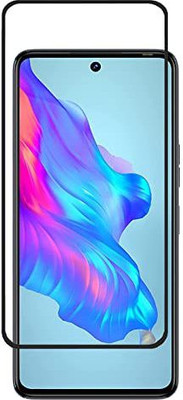 O2MG Edge To Edge Tempered Glass for Tecno Camon 18(Pack of 1)