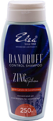Elsa Dandruff Control Shampoo Zinc Panthenol with Lanolin | Conditioners(250 ml)