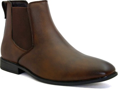FENTACIA Boots For Men(Brown)