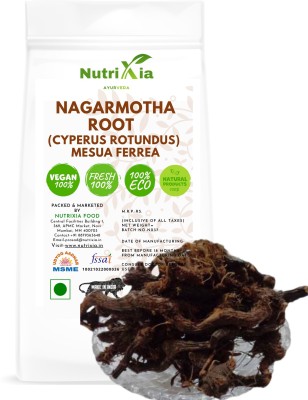 Nutrixia food Nagarmotha Root Nagarmotha Powder (Cyperus Rotundus) 
Mesua Ferrea(490 g)