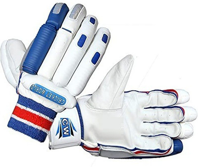 CW Player Edition RH Cricket Batting Gloves Adult - Men's Gloves (PACK OF 1 PAIR) Batting Gloves(White, Blue)