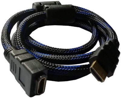 SINGING NOISE  TV-out Cable Heavy Nylon Braided HDMI(Multicolor, For Laptop)