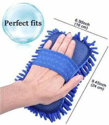 AARADHYAM Microfiber Vehicle Washing  Sponge(Pack Of 1)