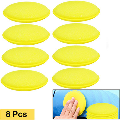 Znee Smart Microfiber Vehicle Washing  Sponge(Pack Of 8)