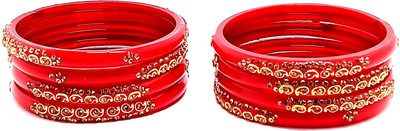 B craft Glass Zircon Kada(Pack of 8)