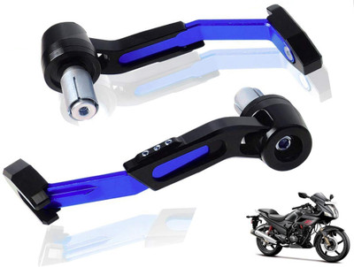 Shopland CNC Handlebar Protector Brake Clutch Motorcycle Lever Guard For Karizma Bike Crash Guard(Hero)