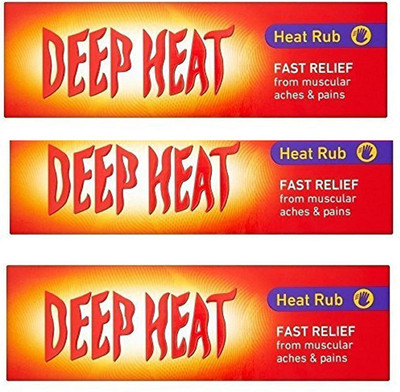 Deep Heat Rub Fast Relief (3 X 100) Cream(3 x 100 g)