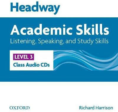 Headway Academic Skills: 3: Listening, Speaking, and Study Skills Class Audio CDs (3)(English, CD-Audio, unknown)
