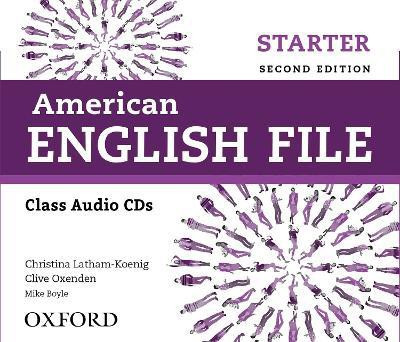 American English File: Starter: Class Audio CDs(English, CD-Audio, unknown)