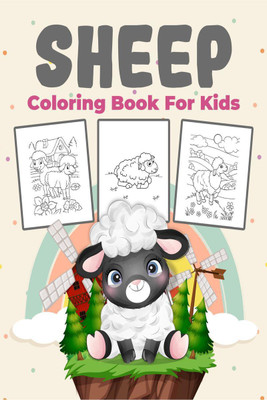 Sheep Coloring Book for Kids(English, Paperback, Positive Artitude)