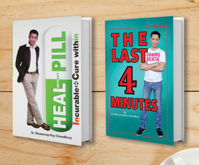 The Last 4 Minutes + Heal without Pill (Set of 2 Books)(Paperback, Dr. Biswaroop Roy Chowdhury)