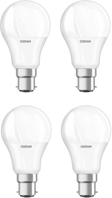 OSRAM 9 W Round B22 LED Bulb(White, Pack of 4)