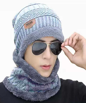 VISHAL_Co Woven Beanie Cap