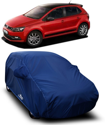 XAFO Car Cover For Volkswagen Polo GT (With Mirror Pockets)(Blue)