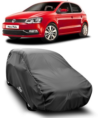 XAFO Car Cover For Volkswagen Polo Equisite (With Mirror Pockets)(Grey)