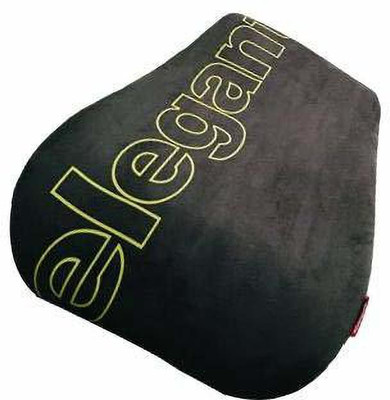 elegant Black Velvet Car Pillow Cushion for Universal For Car(Contemporary, Pack of 1)
