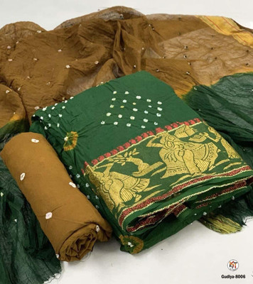 Aayal Fab Cotton Blend Printed Salwar Suit Material