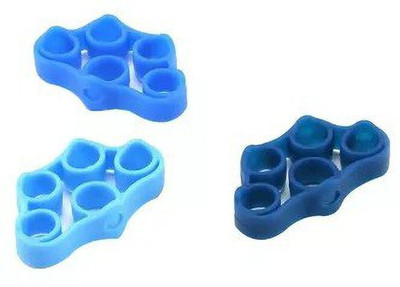 Dr Pacvu Set 3 Hand Strengthener Finger Stretcher Silicone finger strengthener exerciser Hand Grip/Fitness Grip(Multicolor)