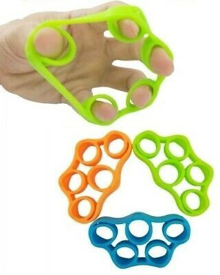 Dr Pacvu Hand Strengtheners Bands Stretcher Exerciser Stress Relief, Set of 3 Hand Grip/Fitness Grip(Multicolor)