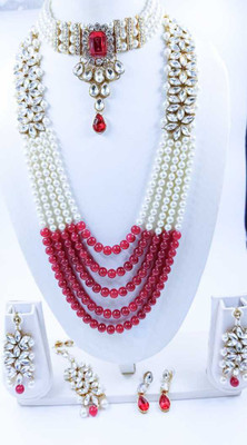 catalyst venture Copper Red, White Jewellery Set(Pack of 1)