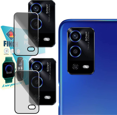 FINCH Back Camera Lens Glass Protector for OPPO A55(Pack of: 2)