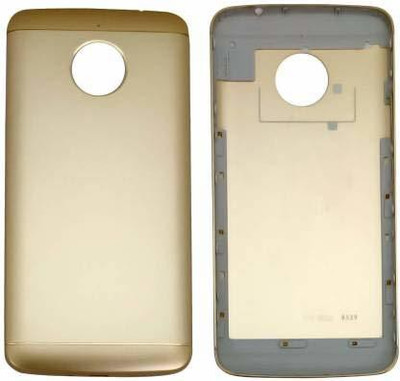 Spares4ever Motorola Moto E4 Plus Back Panel(Gold)