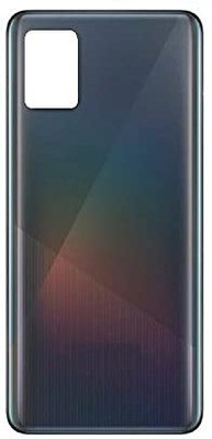 Spares4ever Samsung Samsung Galaxy A71 Black Back Panel(Black)