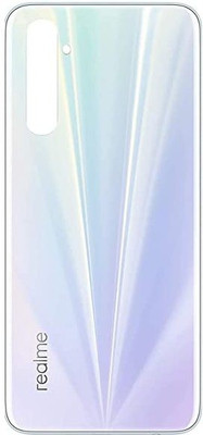 Docile Realme 6:White Back Panel(White)