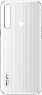 Spares4ever Realme Realme Narzo 10 White Back Panel(White)